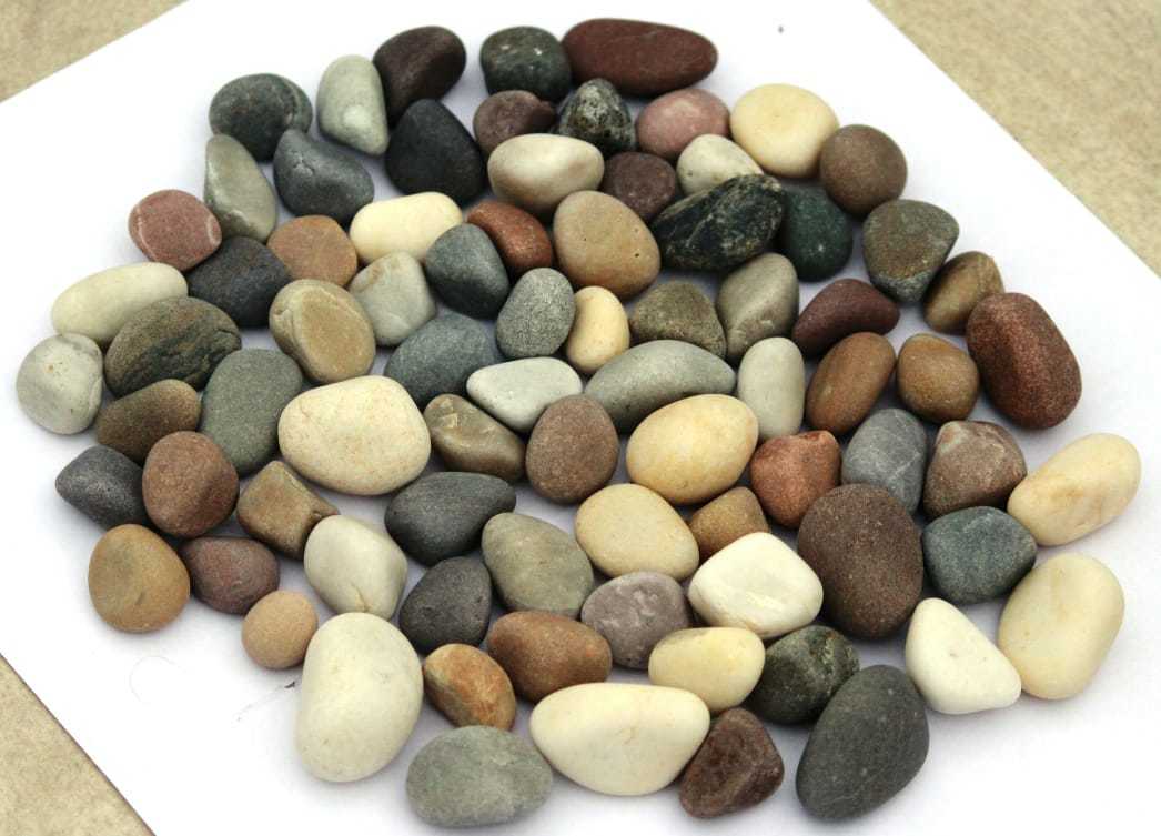 Rock Stone Natural Mix Color Cobbles And Single Color River Pebbles Stone For Interiur And Exteriur Decoration Home Garden Use - Artificial Stone Type: Solid Surface