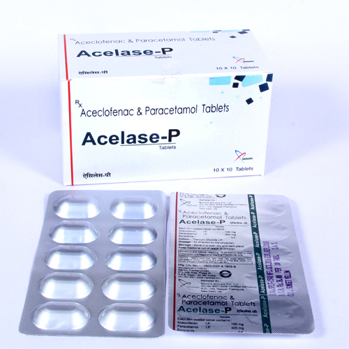 Aceclofenac 100mg + Paracetamol 325 Mg Tablet General Medicines