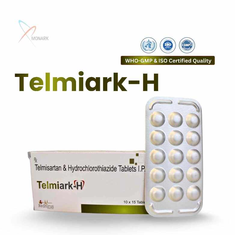 टेल्मीसर्टान 40mg + हाइड्रोक्लोरोथियाजाइड 12.5 mg टैबलेट