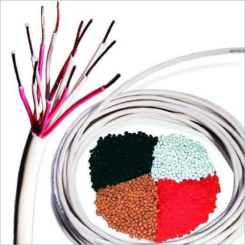 PVC Sheathing Granules - Green, 0.945 g/cm³ Density, PE 100 Grade | 250°C Melting Point, 0.950 gm/cm³ Tensile Strength, 0.01 mm Weight