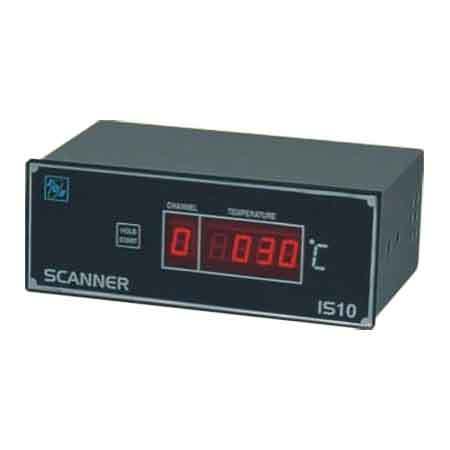 Black Temperature Scanner With Channel Hold Facility