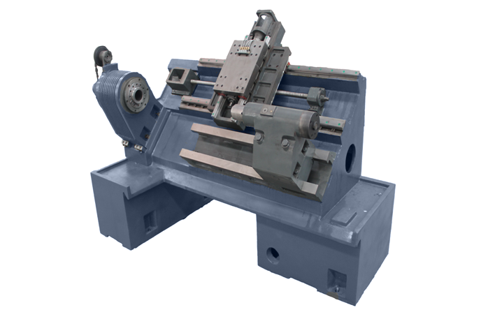Blue Easy Operation Cnc Lathe Slant Bed For Metal Working