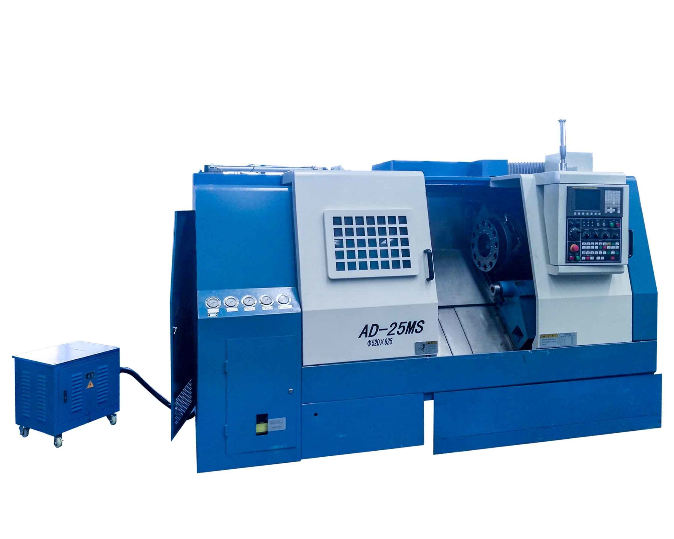 Blue Easy Operation Cnc Lathe Slant Bed For Metal Working