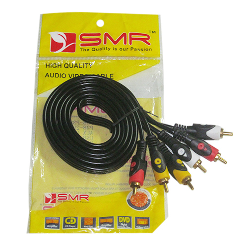 3 RC Wire - PVC Insulation, Round Conductor, Black and Yellow Connectors | Reliable Connection for Power Stations and Telecommunication Gear