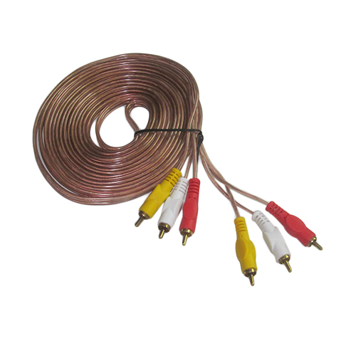 3 RC 06 Connector - PVC Insulation, Multi-Color, Round Shape | Tangle-Free, Secure Connection, Long-Lasting Performance for Power Stations & Telecommunication