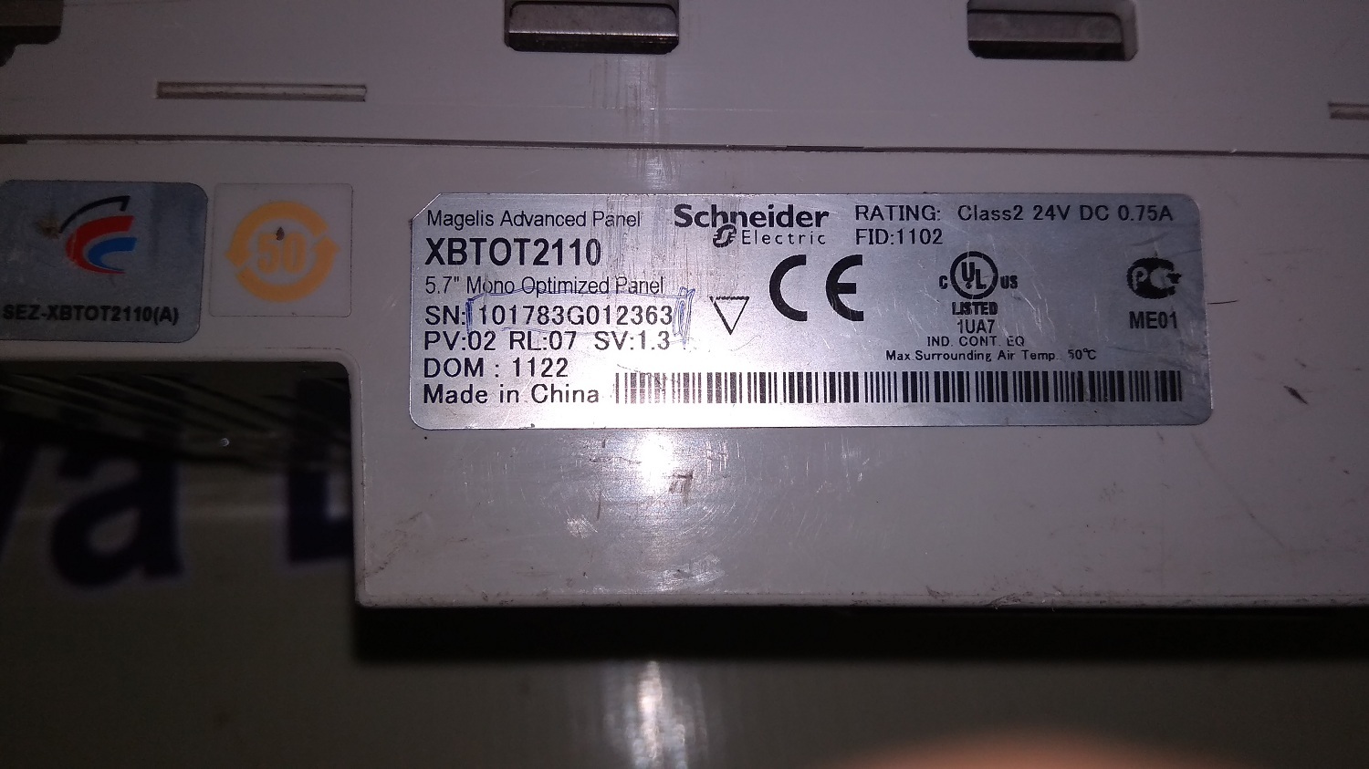 Schneider Xbtot2110 Hmi
