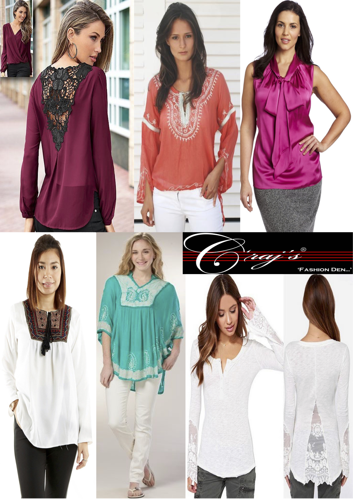 Wholesale Ladies Tops