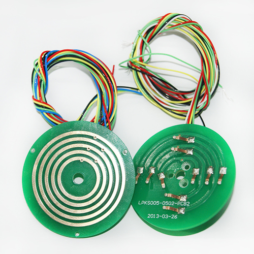 5 Circuits Pancake Slip Ring