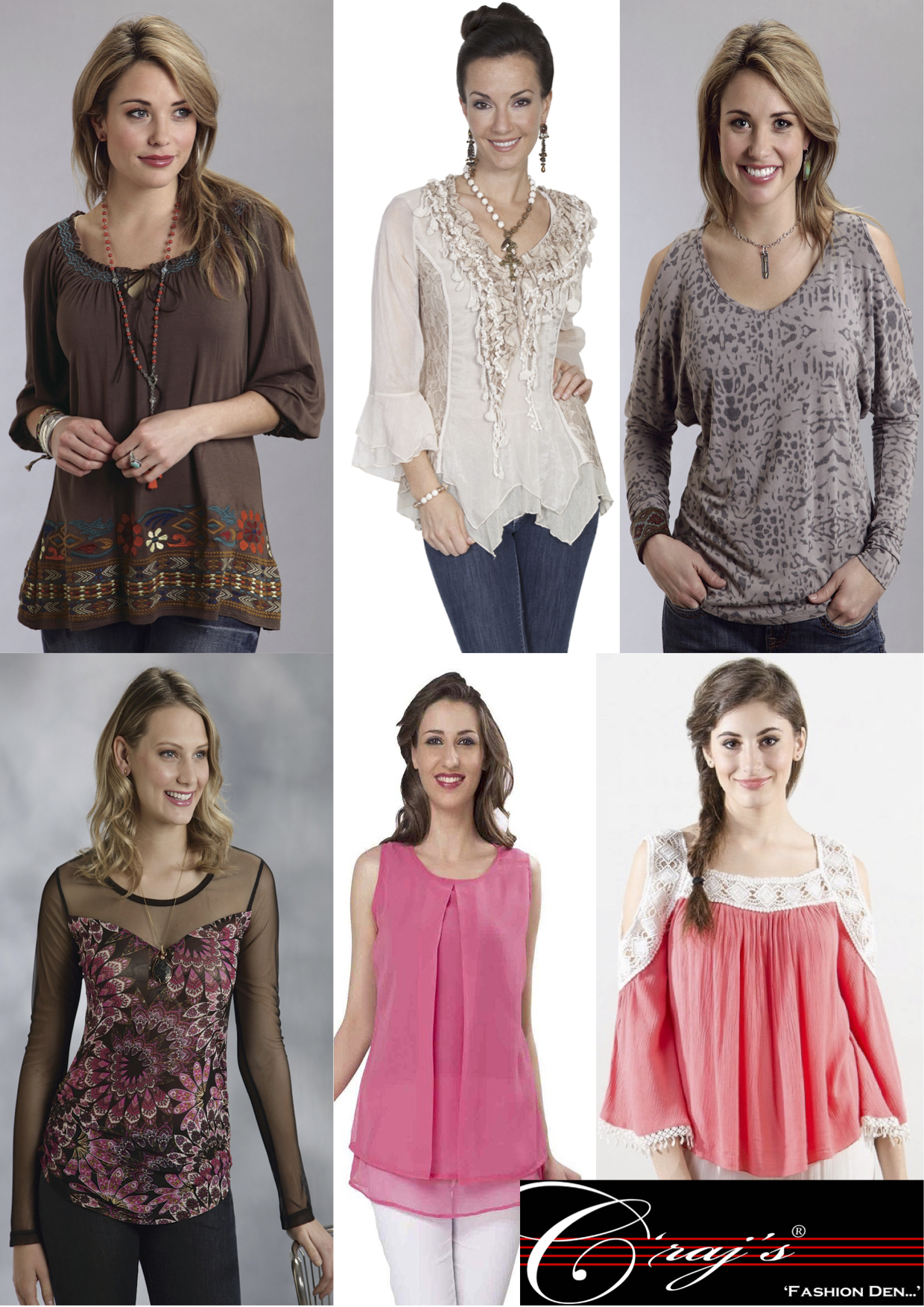 Ladies Printed Tops