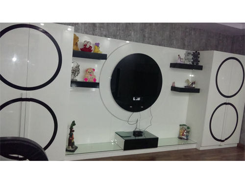 आधुनिक मॉड्यूलर अलमारी