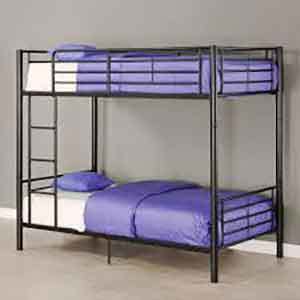 Dormitory Student Beds - Color: Black