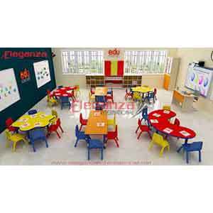Nursery School Furniture - Color: Multicolor