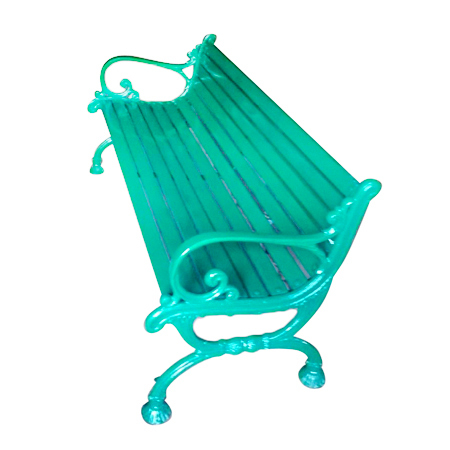 Outdoor Iron Bench