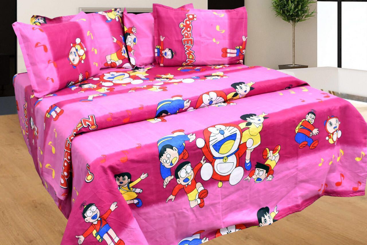 Cotton Printed Bed Sheet