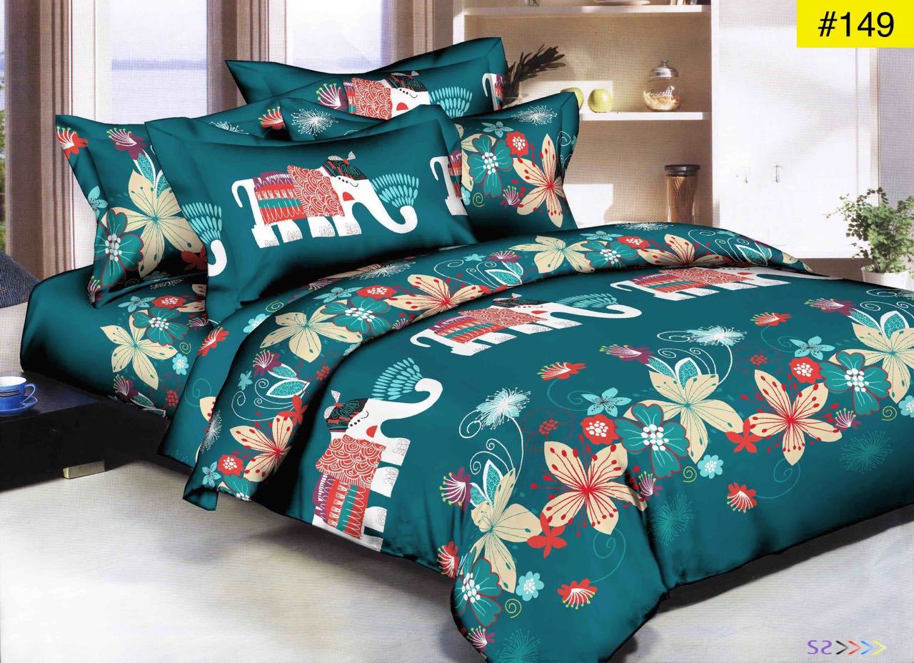 Cotton Printed Bed Sheet