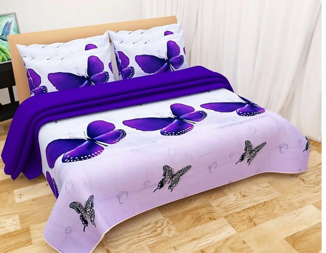 Cotton Printed Bed Sheet