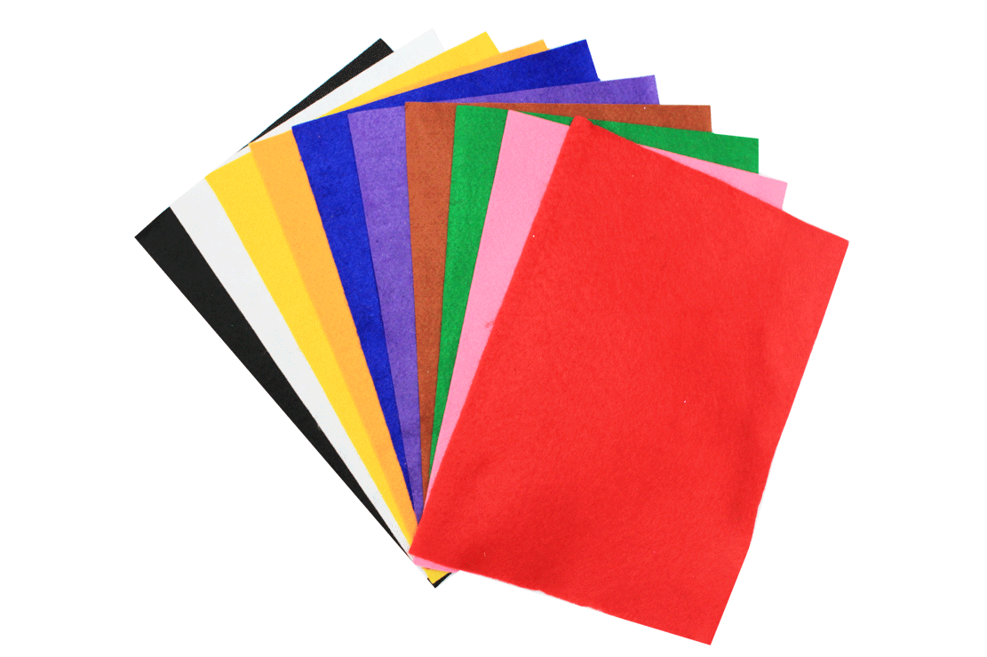 Colored Felt - Eco-friendly Material, Super Flexibility , Anti-static And Compressive Resistance , Sound Insulation And Heat Preservation