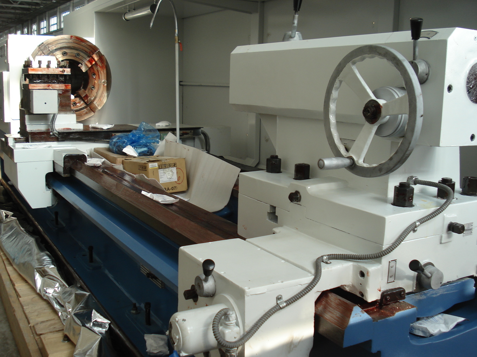 Cnc Horizontal Lathe Machine - 1250mm Swing Over Bed, 3000mm Max Workpiece Length | Automatic, Computerized With Fanuc Control, High Rigidity, Dc Motor, 22kw Power