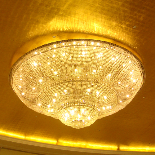 गोल्ड लीफिंग इंटीरियर डिजाइनर