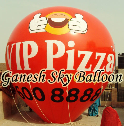Restaurant Sky Balloons Design: Round