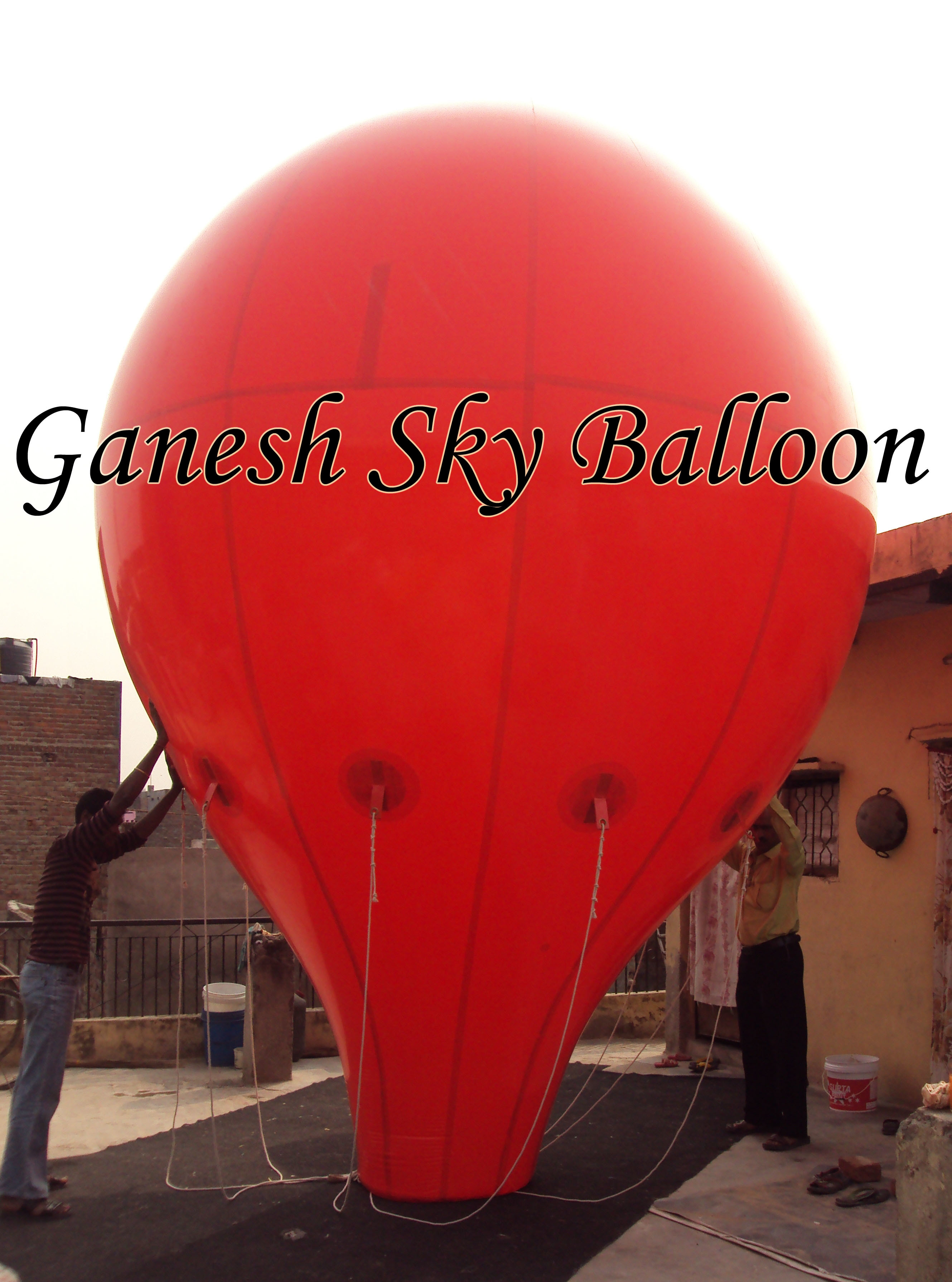 Restaurant Sky Balloons Design: Round