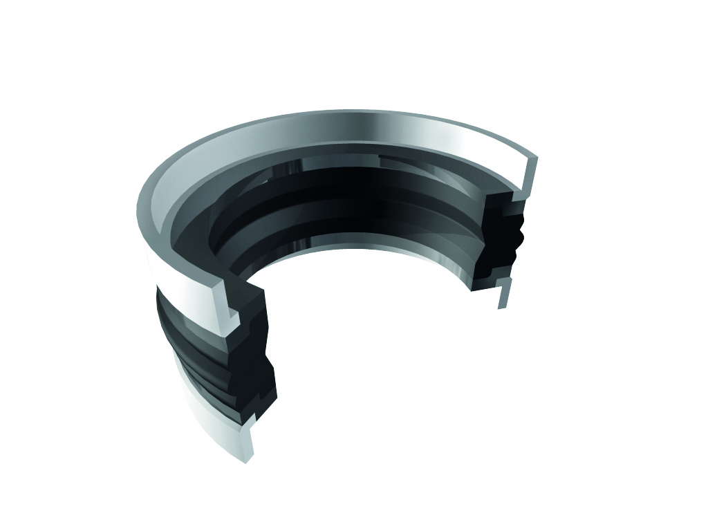 Double Acting Compact Piston Seal Tecnotex - Application: Hydraulic