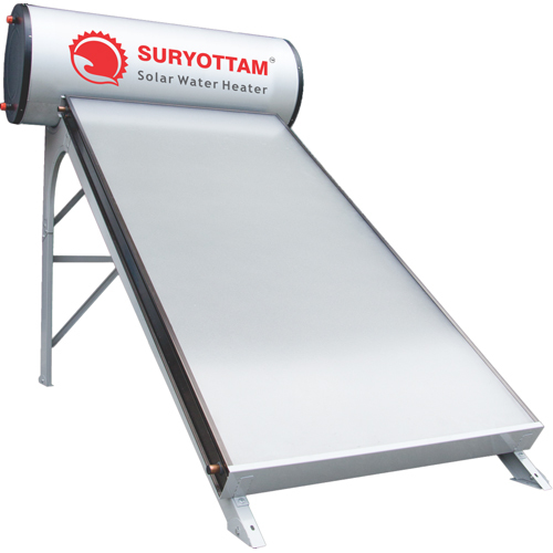 Suryottam Solar Water Heater - 500 LPD Capacity | Optimum Quality, Efficient Performance, Easy Installation