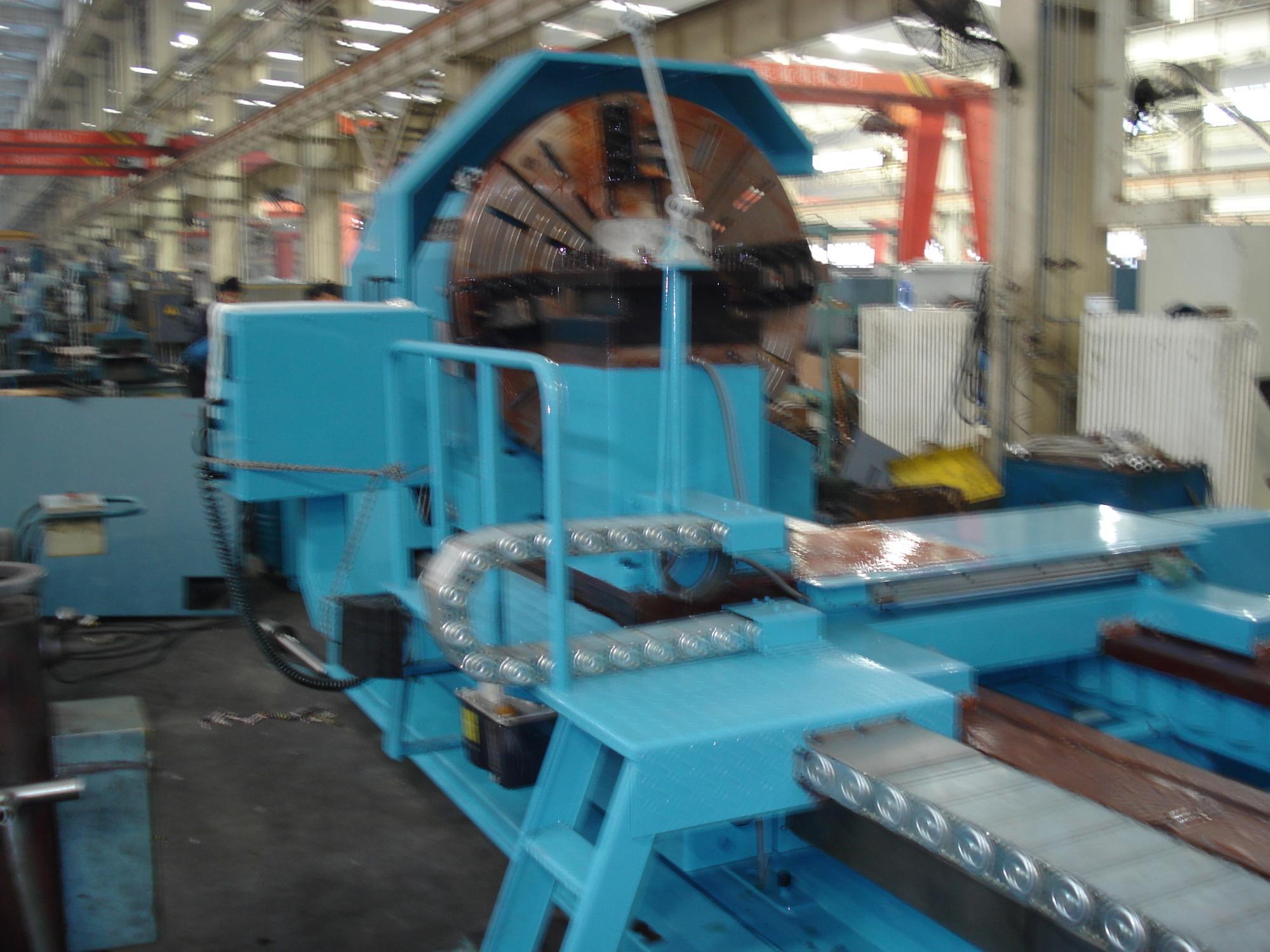 Blue Good Consistency Heavy Duty Cnc Lathe For Metal Cutting