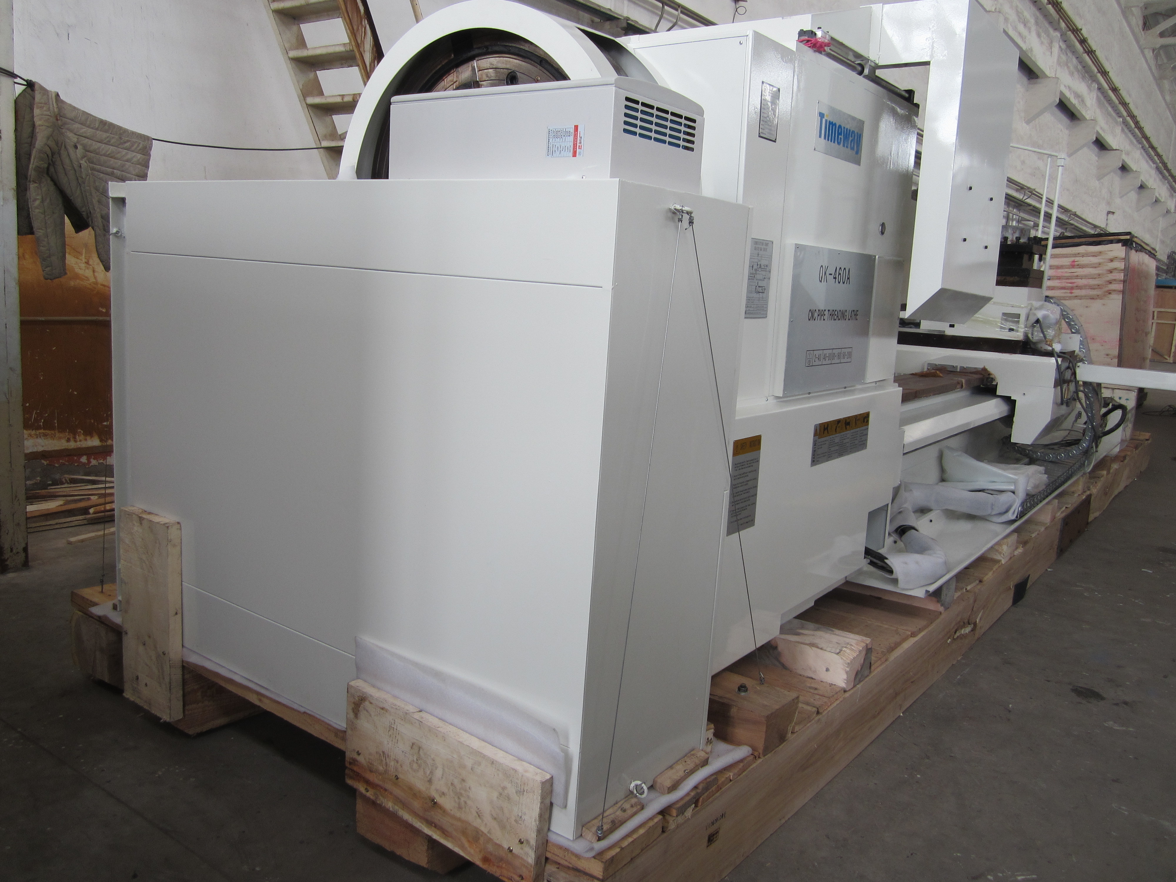 Automatic Lathes Cnc Pipe Threading For Threading Oil Field Tubes