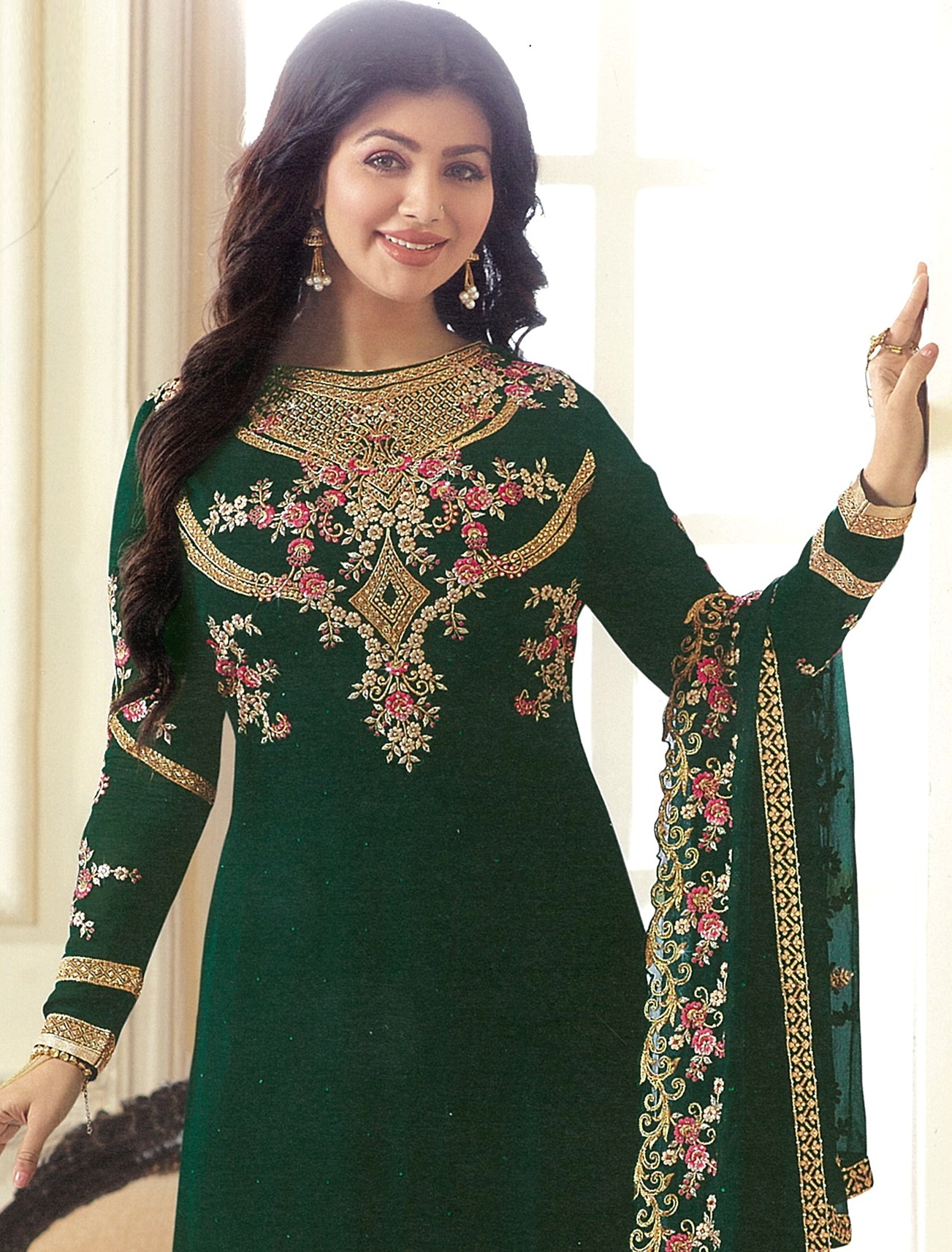 Green Salwar M