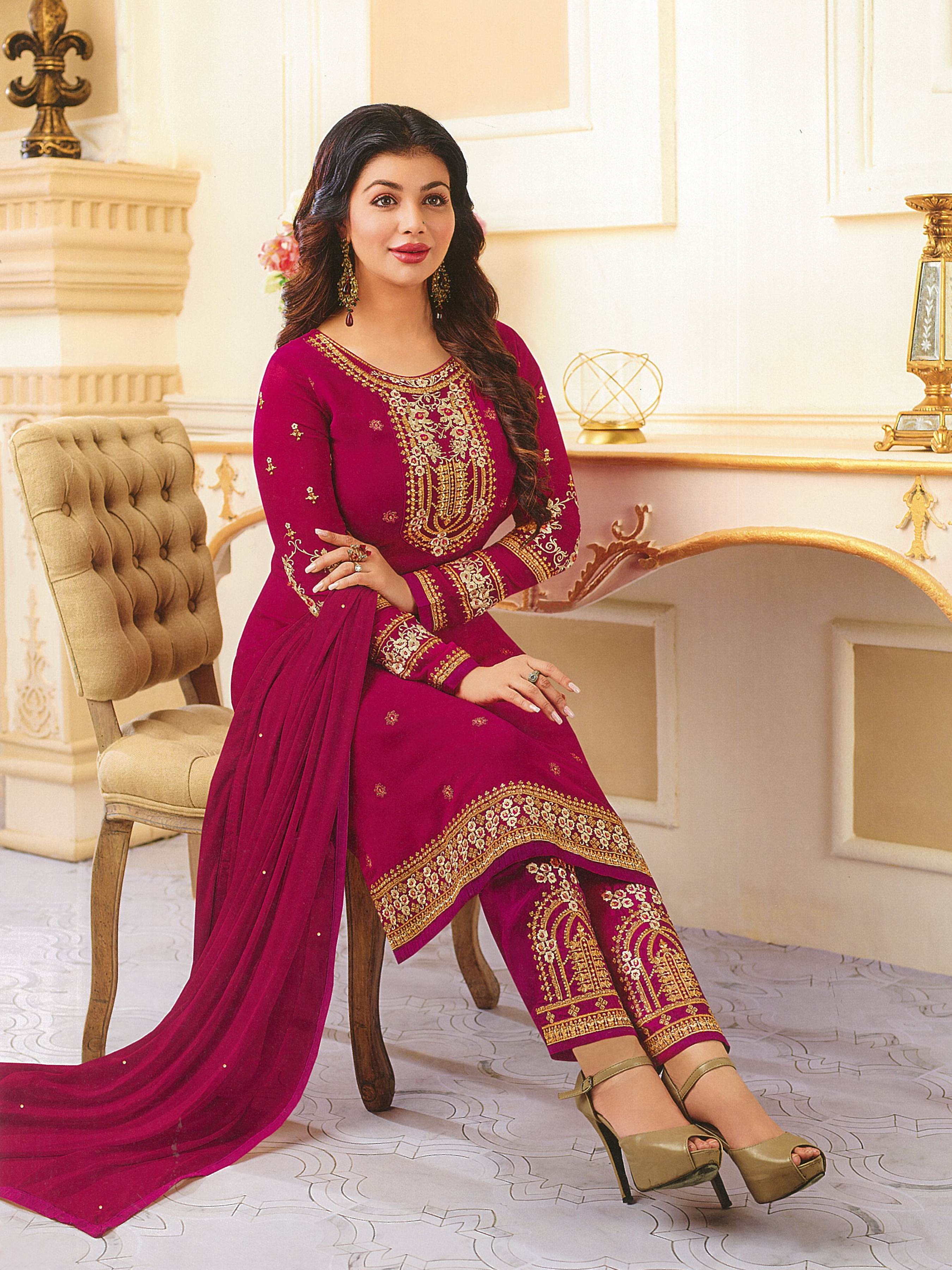 Purple Salwar Suit