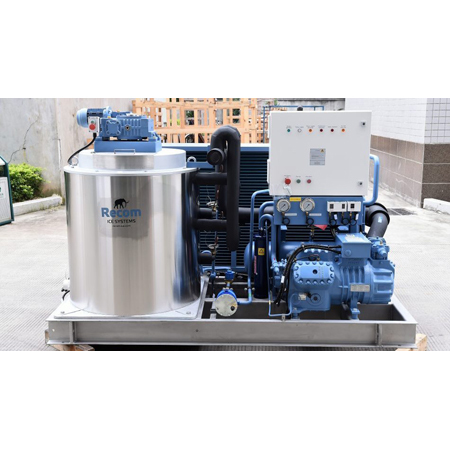 Ice Machine - Mild Steel, 220-440 Voltage | Manual Operation, Electric Drive, Computerized Functionality
