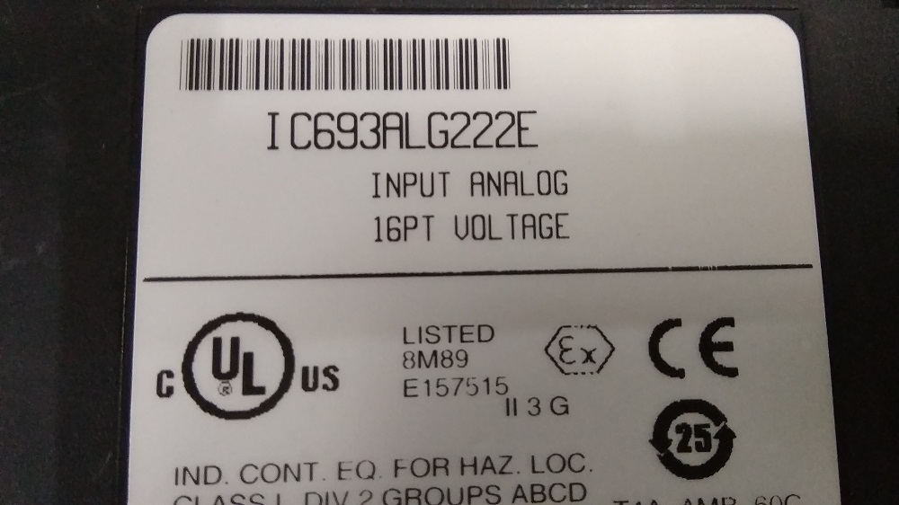 Ge Fanuc Input Analog Modulr