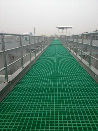 Frp Grating - Fiber Reinforced Polymer, 1223x3654mm, Yellow/white/blue/red/green/black/silver | Rugged, High Strength, Corrosion Resistant, Zero Maintenance, Ideal For Industrial Applications