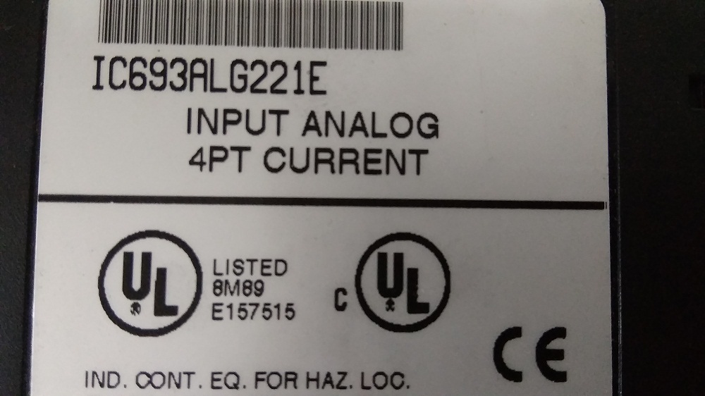 Ge Fanuc Input Analog Module
