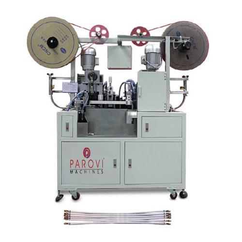 Automatic Ribbon Wire Thimble Crimping Machine