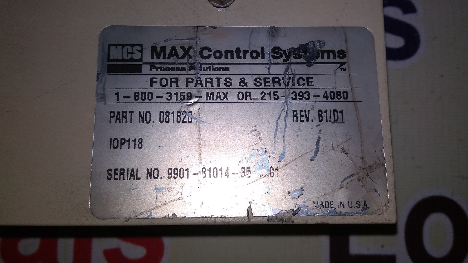 Max Control Systems Module