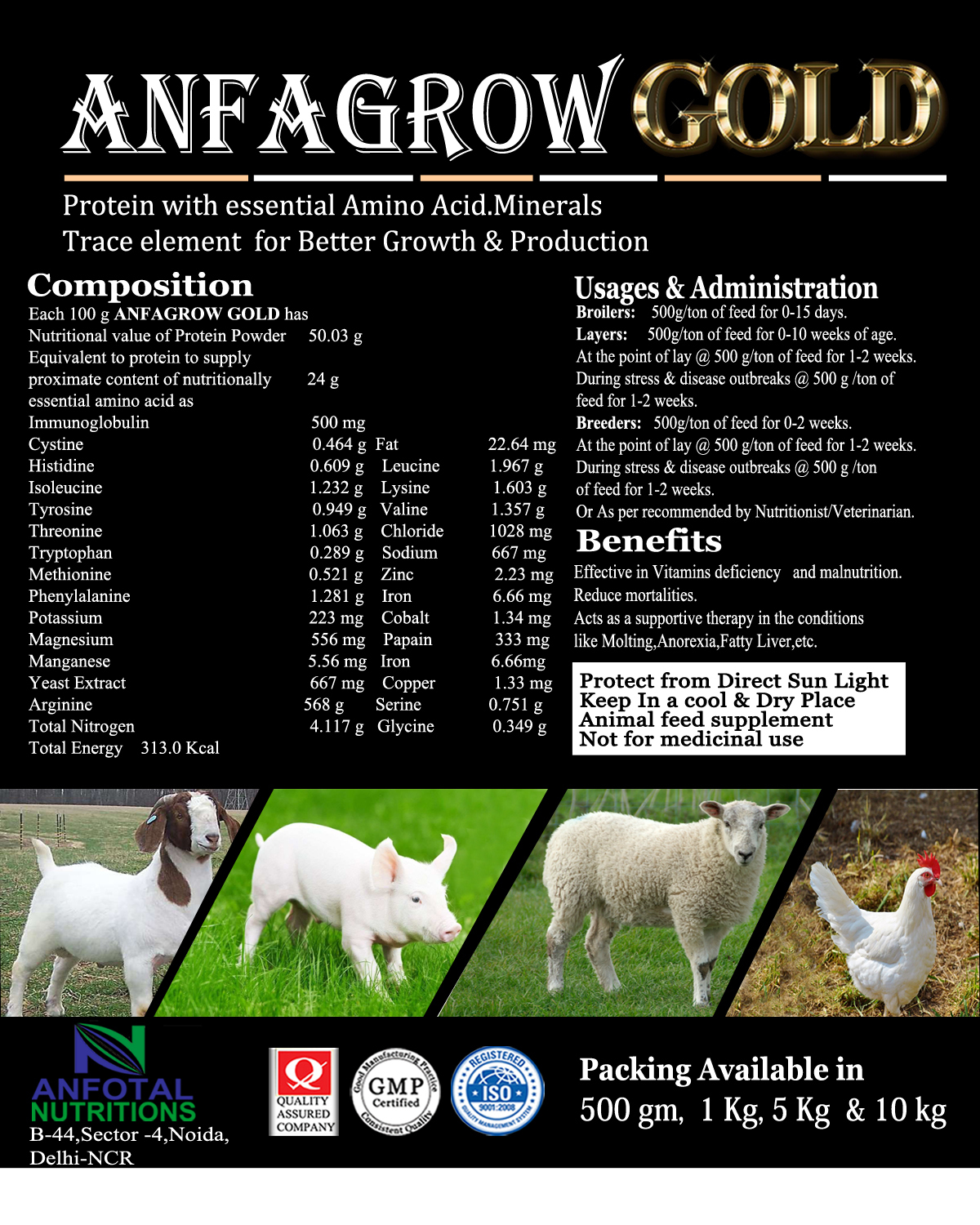 Swine Health & Growth Feed Supplements (Piglet Booster)