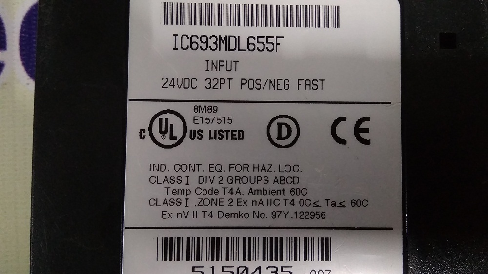 Ge Fanuc Input Module