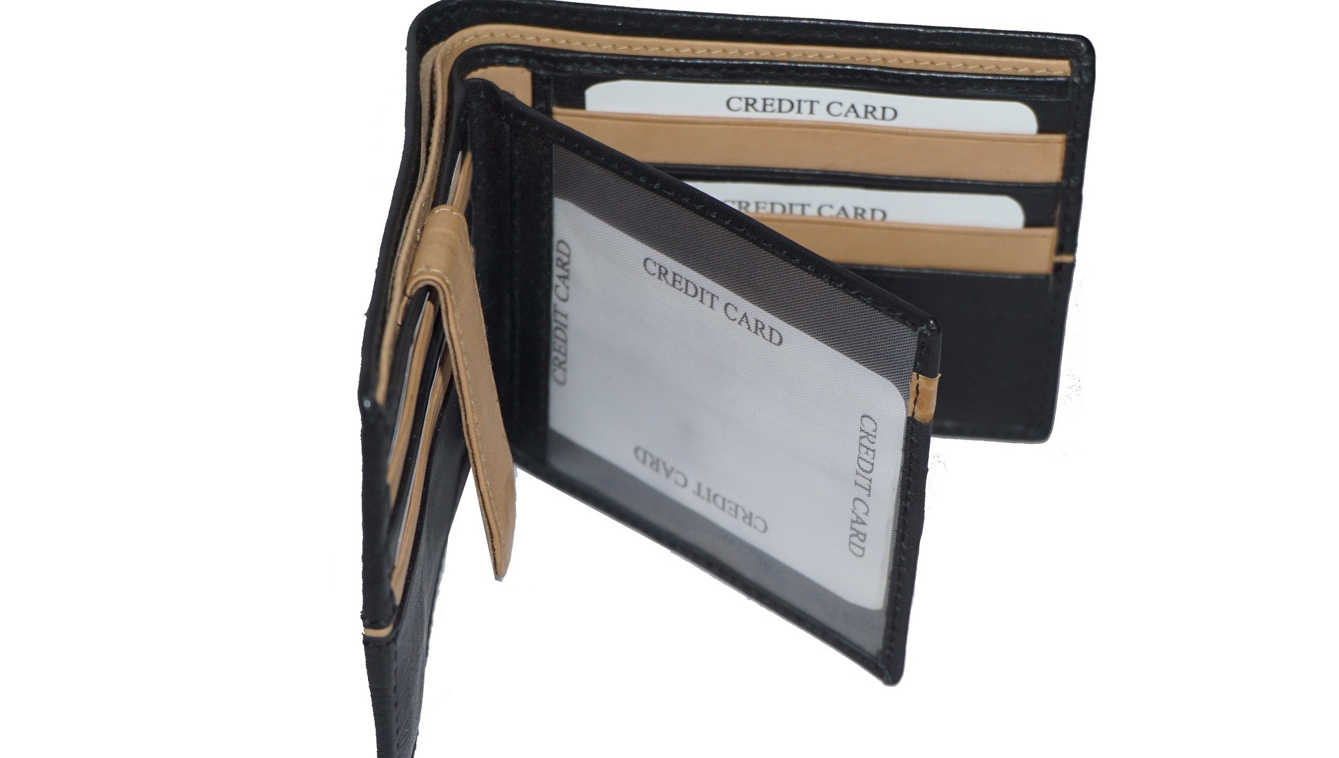 Apfp1004 - Leather Material , New Style Black Design With Unique Looks And Good Quality