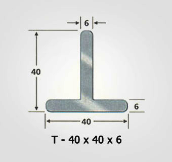 Mild Steel Tee Angle