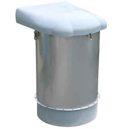 Vibratory Type Dust Filter - Polished Steel, Silver Color | 1-Year Warranty, High-Efficiency Dust Filtration