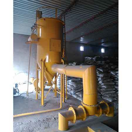 कंपन स्क्रीन के साथ धूल निकालने की प्रणाली