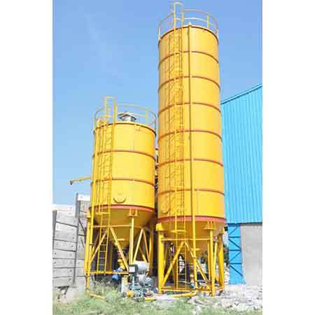 Yellow Welded Silos