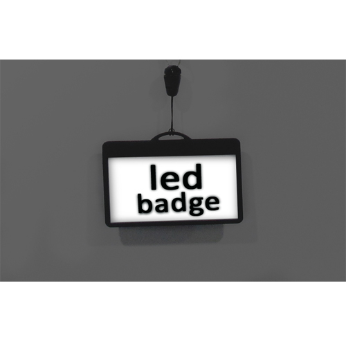Led Flashing Badge