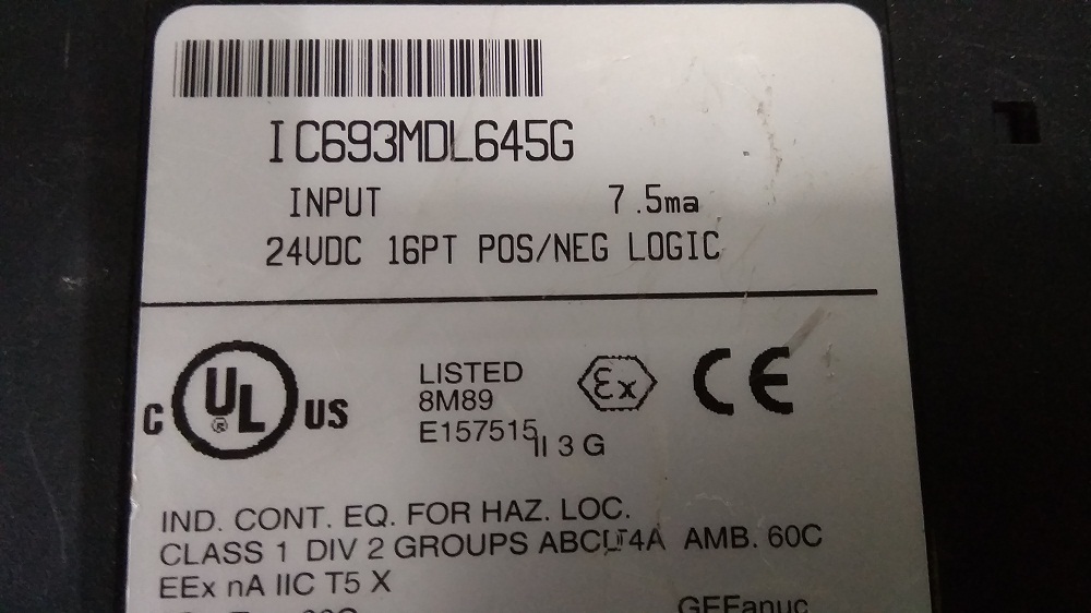 Ge Fanuc Input Module