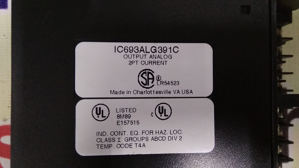 Ge Fanuc Output Analog Module