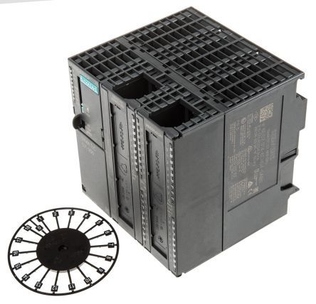 Siemens S7300 Medium Plc System - Plastic, 80x120x130mm, Siemens Gray | Ideal For Industrial Automation, High Processing Speeds, Unlimited I/o Capacity, Live Signal Module Exchange