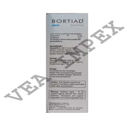 Bortiad Injection(bortezomib Injection Ip 2mg) Store Below 30a C