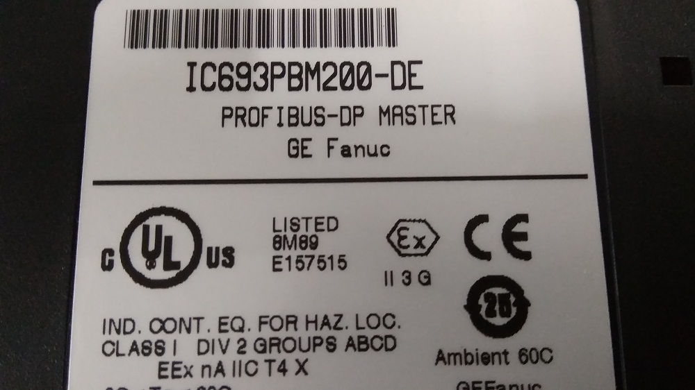 Ge Fanuc Profibus Module